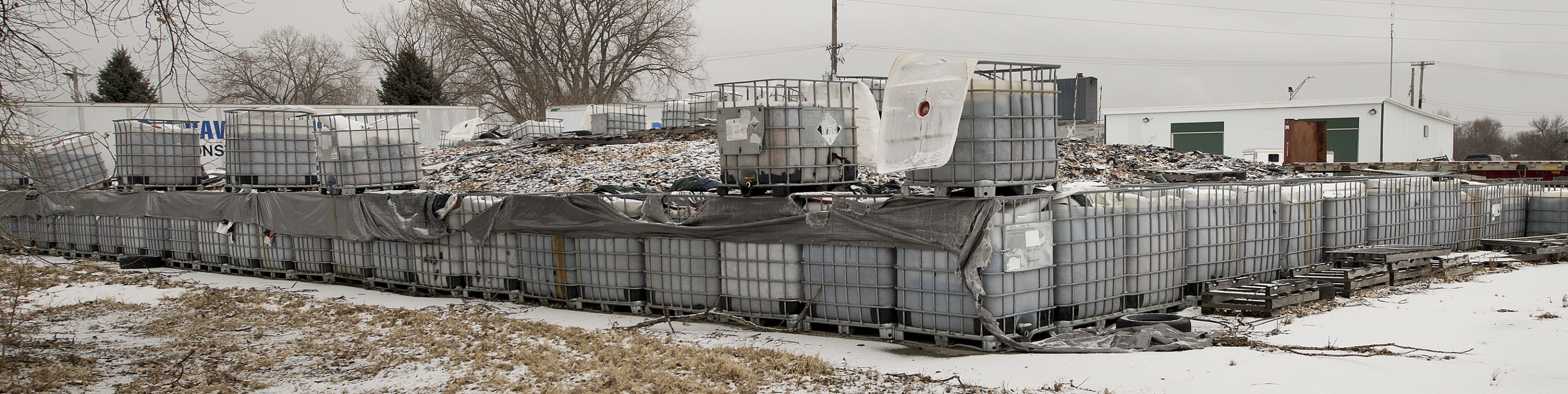 Recycletronics glass storage
